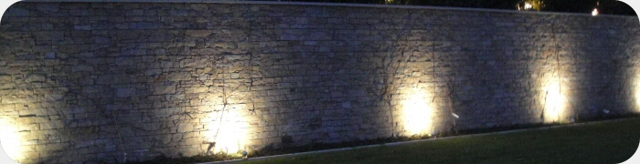 Világítás a ház körül